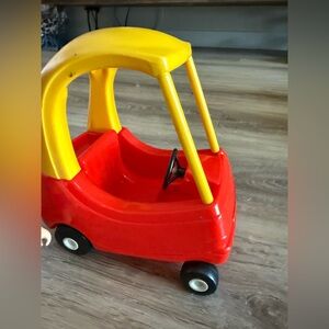 Vintage Little Tikes playhouse kids car (little boy NOT included)